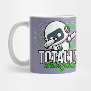 Kids Robot Totally Charged Mug